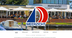 Desktop Screenshot of paviljoenmeerzicht.nl
